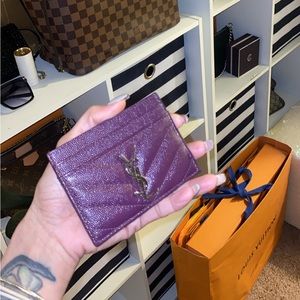 Saint Laurent card holder